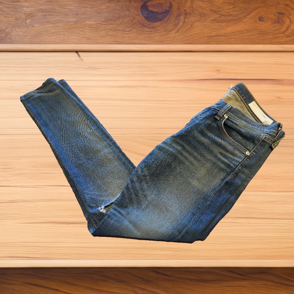 rag & bone - SKINNY Jean - Little Five - Destroyed/Distressed - Stretch - 26